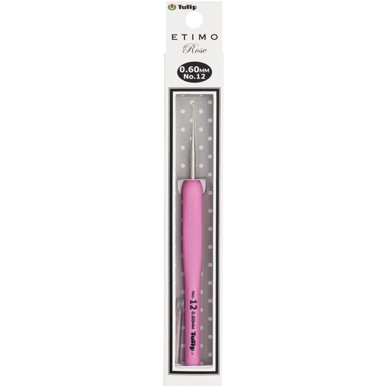 Tulip Etimo Rose Steel Crochet Hook - Sizes 0/1.75mm to 16/.4mm